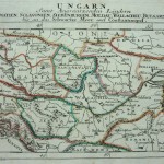 Bulgarien Alte historische Landkarte 1890: Rumänien M4 Serbien und Montenegro 