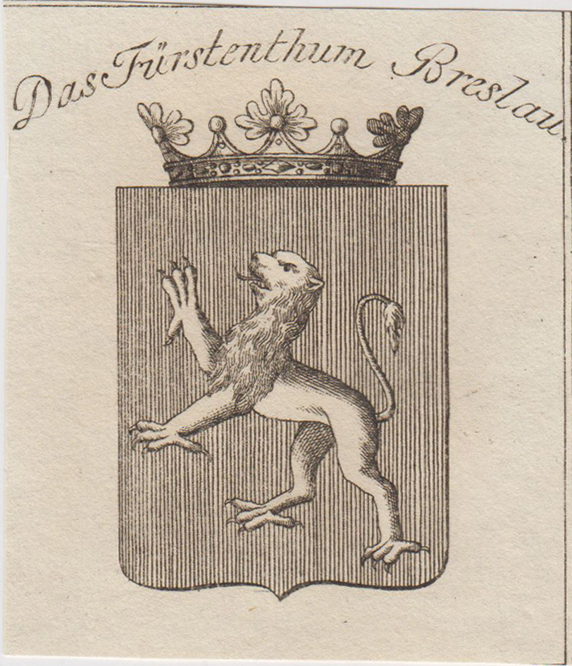 Gravure Originale De Wrocław Silésie Vers 1758 - Carte Ancienne Baroque - Occasion